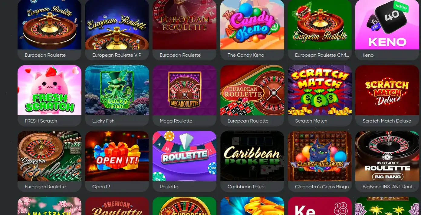Криптовалютные монеты и транзакции в казино Флинт